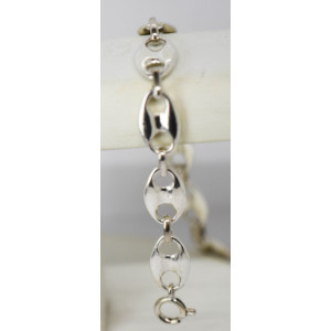 Pulsera moderna plata 925 mod. Gucci 19,4 Gr