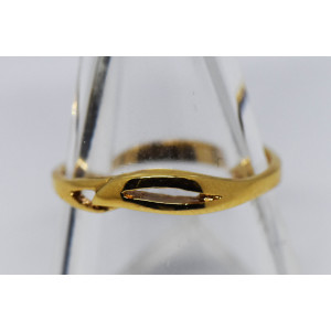 Anillo moderno oro 18 kilates macizo