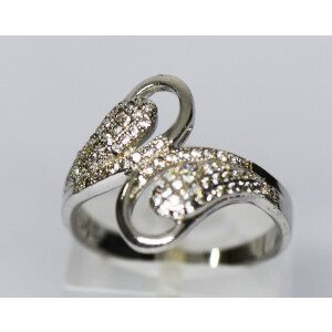 Anillo Plata 925 Moderno Sellado-diseño Italiano