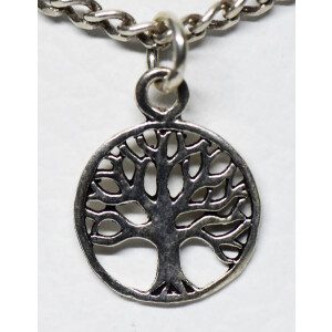 Dije Moderno Plata 925 Arbol De La Vida Macizo