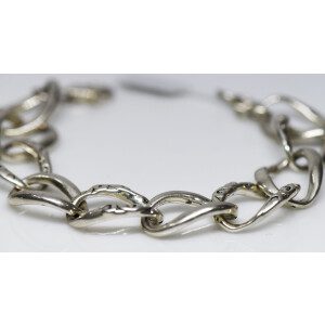 Pulsera Plata Inflada Sellada 925