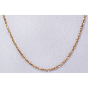 Cadena Oro 18k Maciza Modelo Turbillon 45 Cm