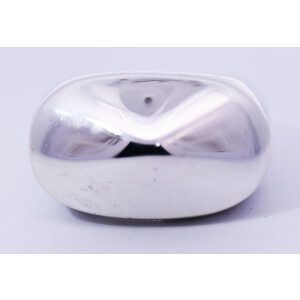 Anillo Moderno De Diseño BombE Conico Plata 925 Maciza