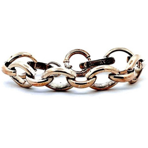 Pulsera Belgiono Original Plata 900 Ovales