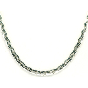 Gargantilla Moderna Plata 925 Sellada Grumet