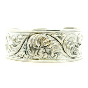 Pulsera Plata 925 Firmada Trabajada Y Cincelada