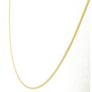 Collar Cadena Grumet Oro 18k 40 Cm Pulido