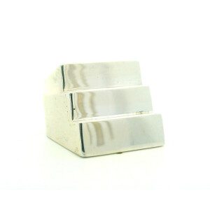 Anillo A. Belgiono Original Plata 900 Sellado Escalera