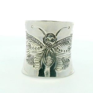 Anillo Diseño Mariposa Plata 925 Ajustable