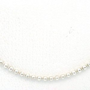 Cadena Fantasia Bolitas Plata 925 40 Cm
