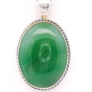 Dije Plata 925 Macizo Crisopacio Natural