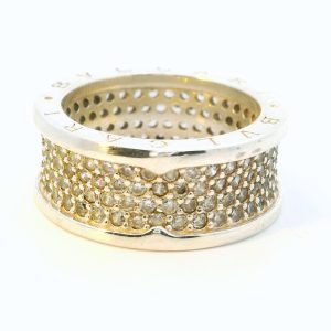 Anillo Bulgari Plata 925 Cubics Diseño