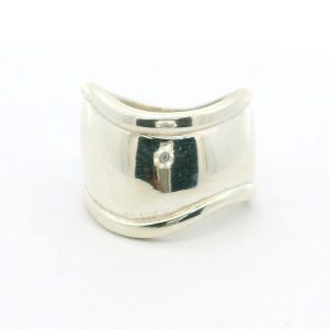 Anillo De Diseño Moderno Plata 925 Macizo
