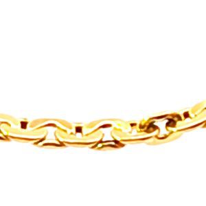 Collar Cadena Gruesa Oro 18k Grumet 40 Cm Maciza