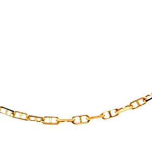 Collar Cadena Moderna Oro 18k Modelo Hermes 50 Cm