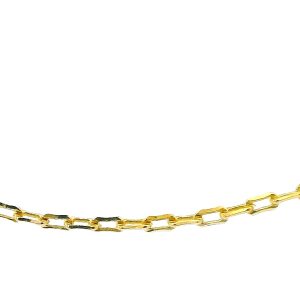 Collar Cadena Force Oro 18k Rojo 50 Cm