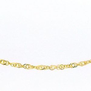 Cadena Collar Oro 18k Tubillon 52 Cm
