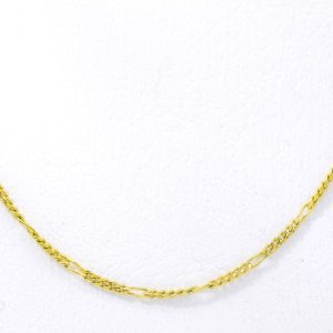 Collar Cadena Moderna Oro 18 Modelo 5 X 1