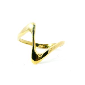 Anillo Moderno Oro 18k Modelo V