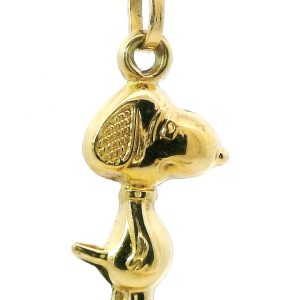 Dije Moderno Snoopy Oro 18k